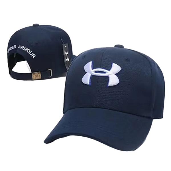 Navy Blue UA Logo Sports Curved - Brim Cap