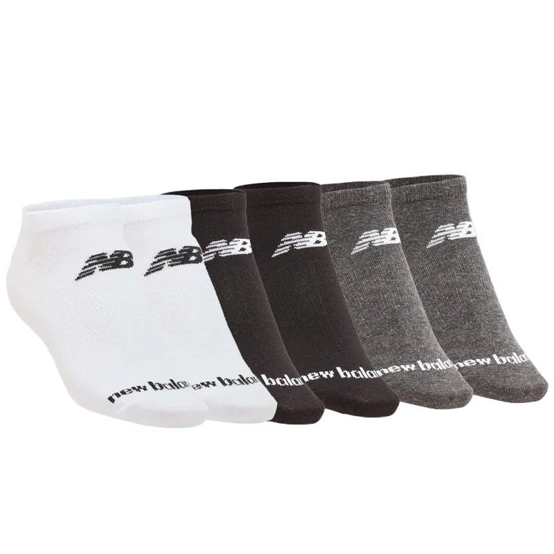 6 Pack Everyday Lightweight No Show Socks