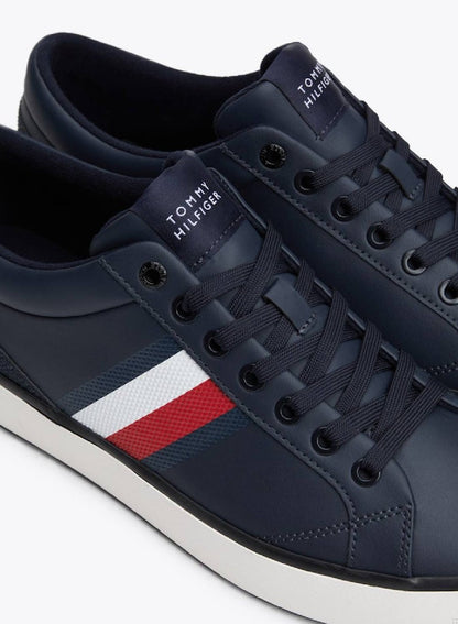 Leather Signature Tape Fine Cleat Sneakers