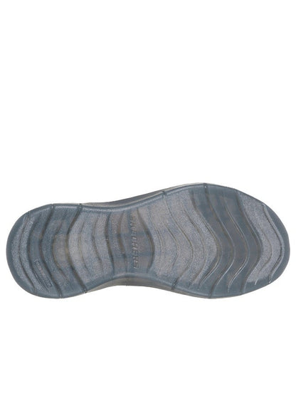 Skechers Skech Fast Ice Kids' Grey Slip-On Shoes