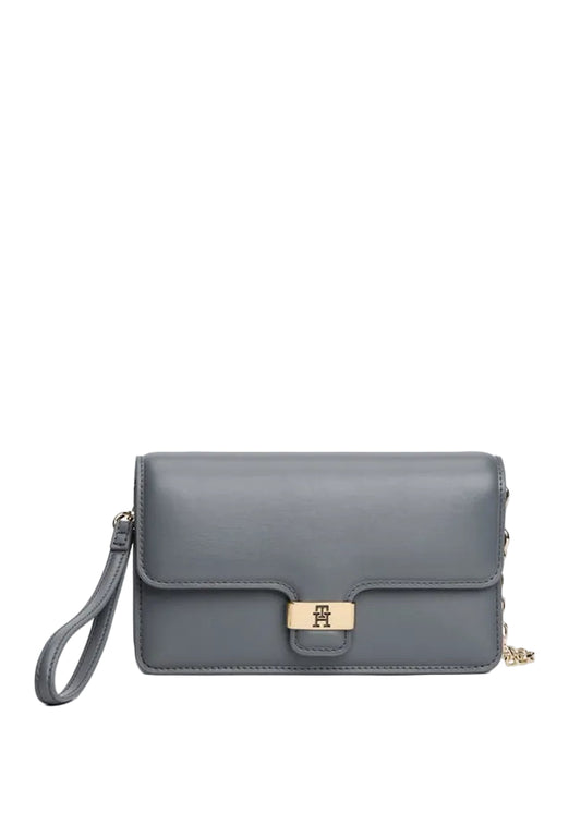 Heritage TH Monogram Plaque Clutch