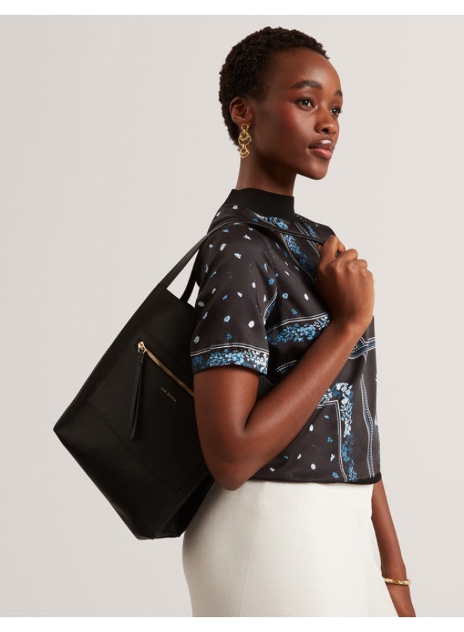 SOFT SLOUCH SMALL LEATHER TOTE