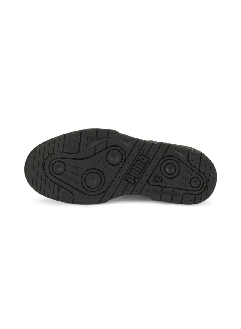 Slipstream Unisex Black Leather Sneakers
