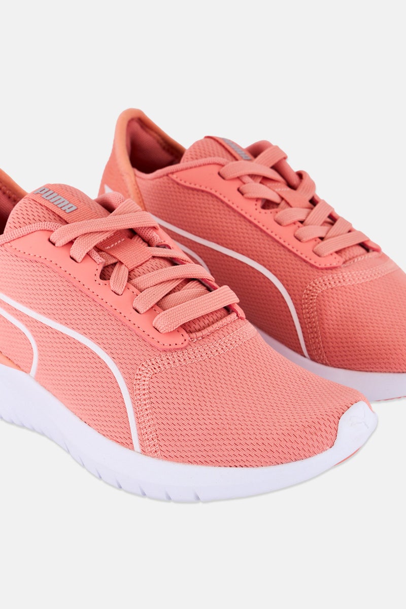 Women Remedie Lace Up Training Shoes, Coral