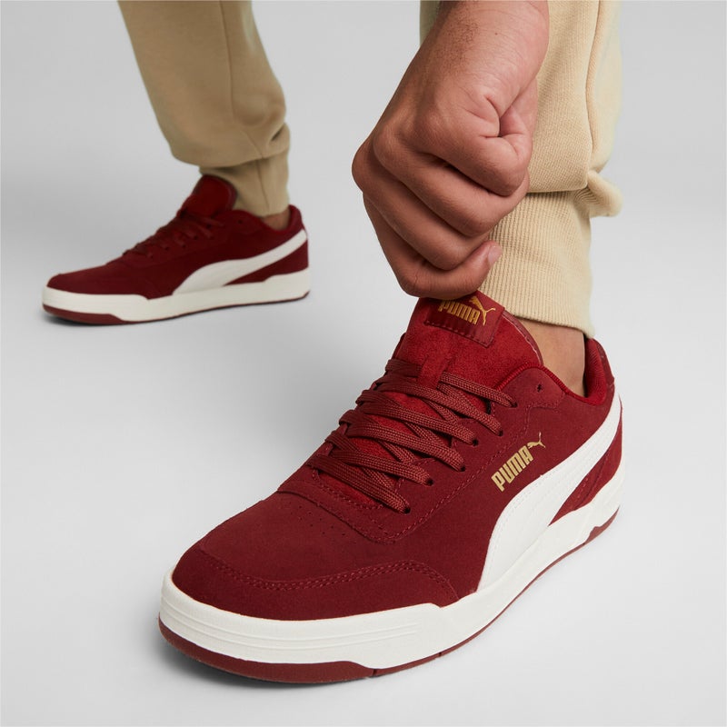 Caracal Suede Unisex Red Sneakers