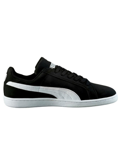 Smash Buck Unisex Black Casual Lace Up Sneakers