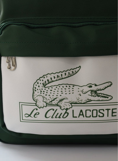 Lacoste Printed Men's backpack Green and White