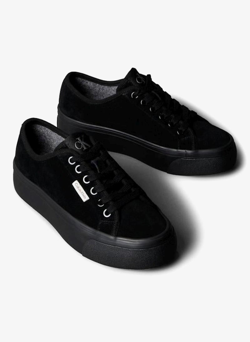 Suede Warm Winter Platform Trainers