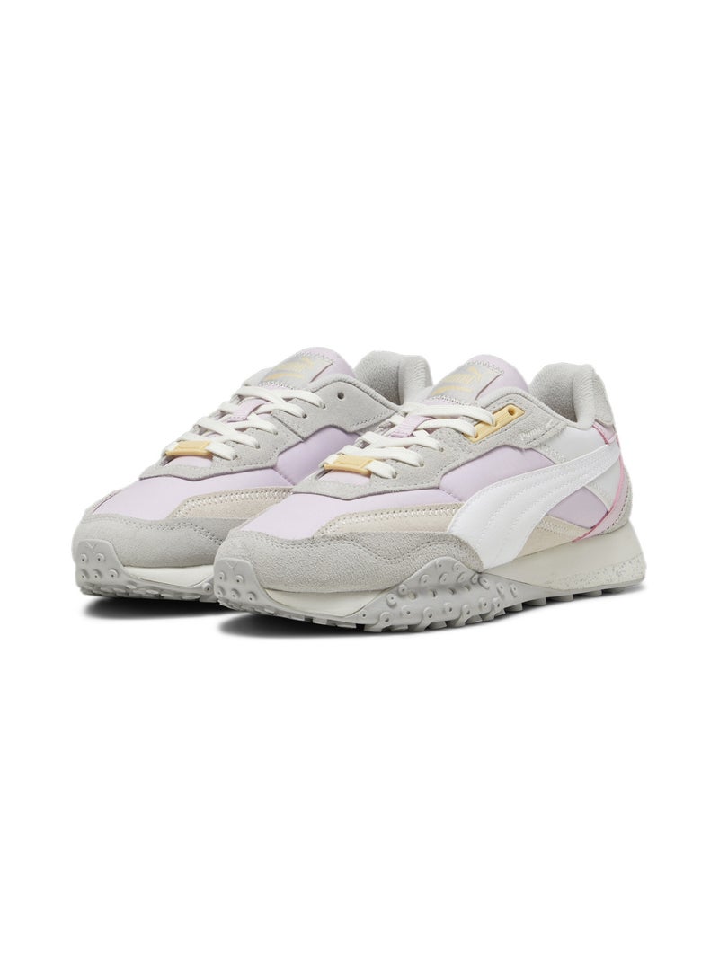 Blktop Rider Womens Purple Lace Up Sneakers