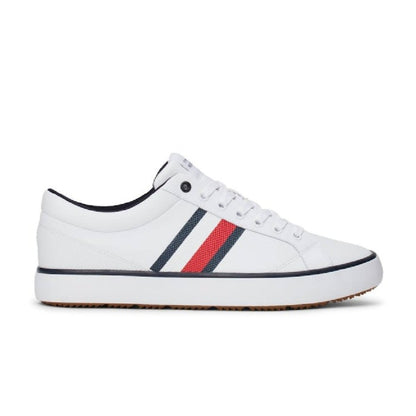 Leather Signature Tape Fine Cleat Sneakers