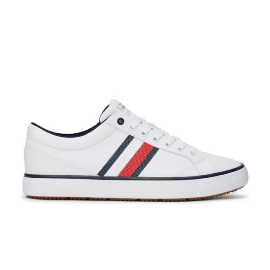 Leather Signature Tape Fine Cleat Sneakers
