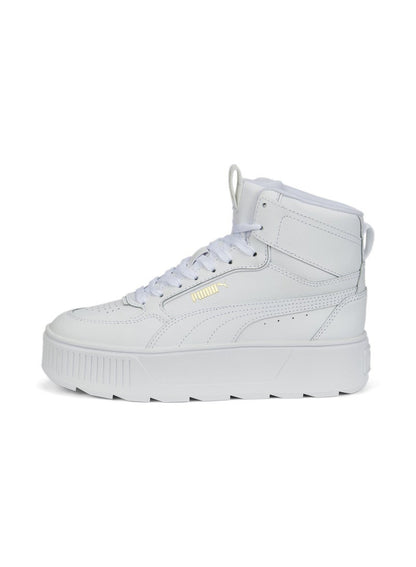 Karmen Rebelle Mid Womens White Sneakers