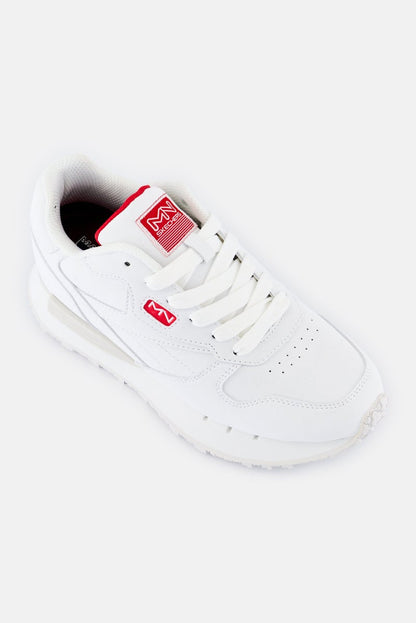 Women Maddix Lace Up Outdoor Shoes, White