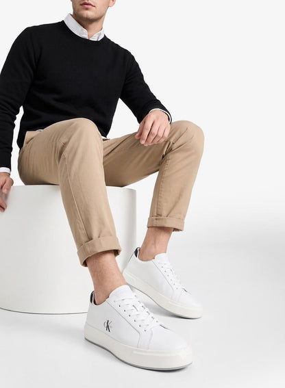 Leather Cupsole Sneakers