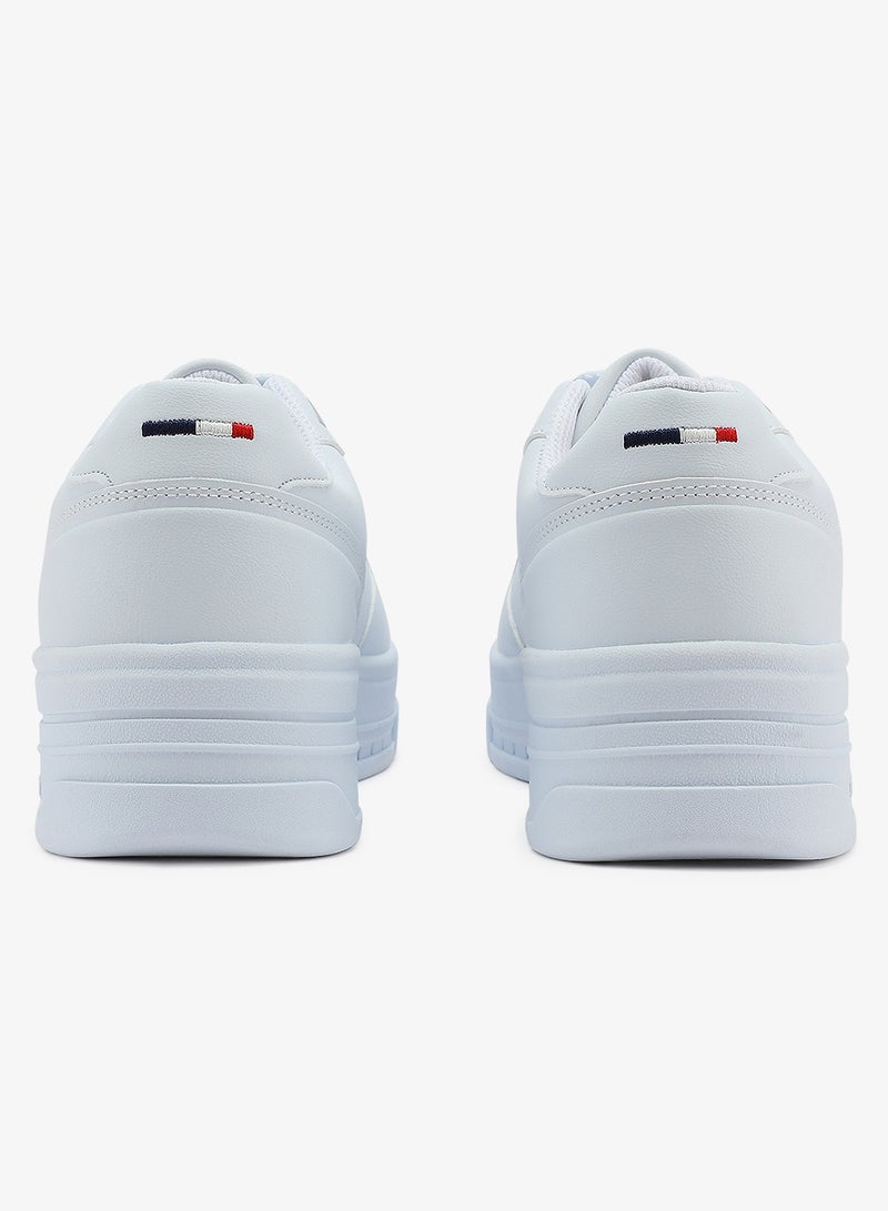 Women's  White Low-Top Sneakers - Style that Moves, Comfort Shoes that Lasts