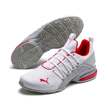 Axelion Block Mens White Running Shoes