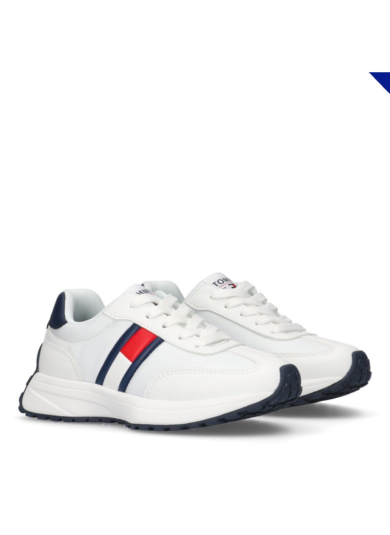 Kids Lace Up Low Top Sneakers