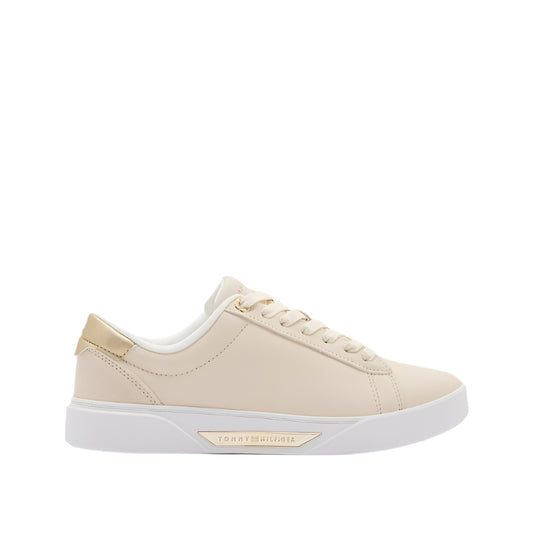 Logo Detail Lace Up Low Top Sneakers