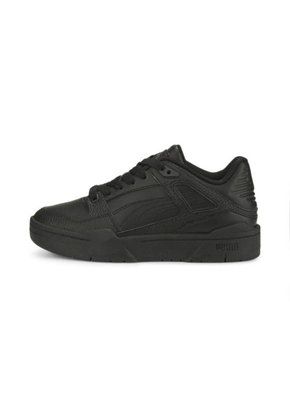 Slipstream Unisex Black Leather Sneakers