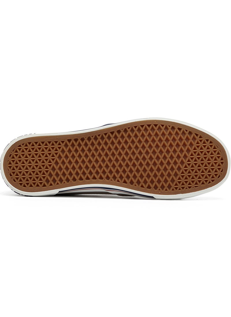 Men's Beige Low-Top Sneakers - Lightweight Slip-On Design