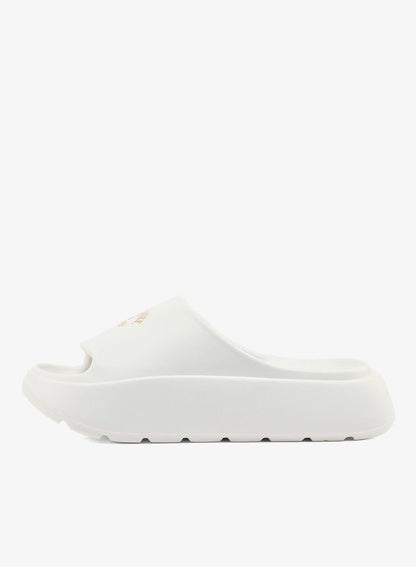 Women's White Slides - Stylish Perfect for Casual Outfit