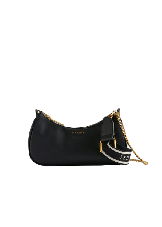 WEBBING LEATHER CROSSBODY BAG