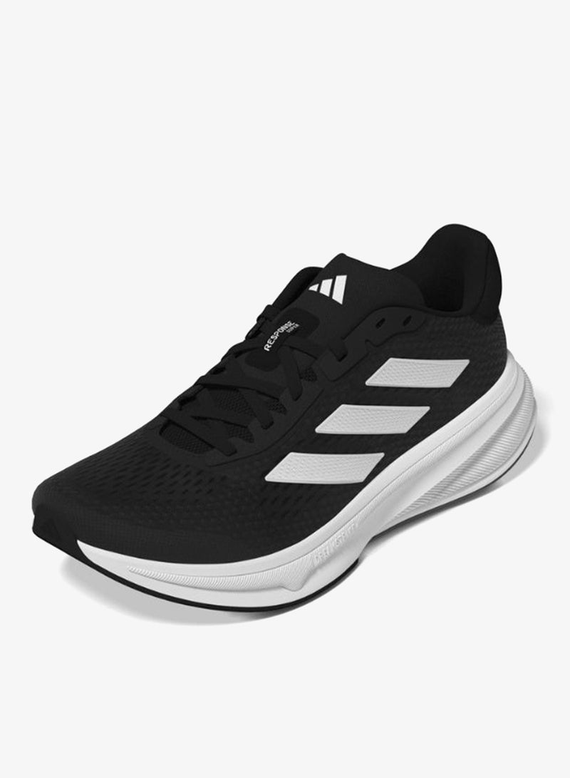 Response Super W Black Running Shoes