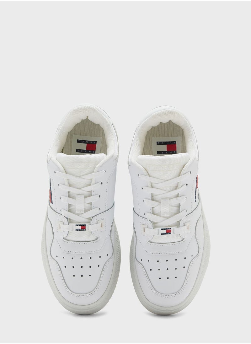 Retro Basket Flatform Low Top Sneakers