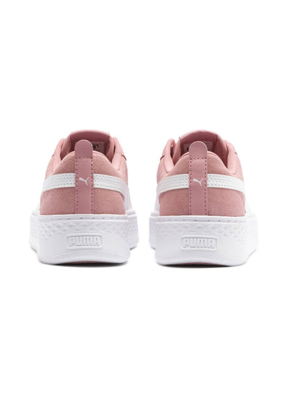 Smash Platform Womens Pink Suede Trainers