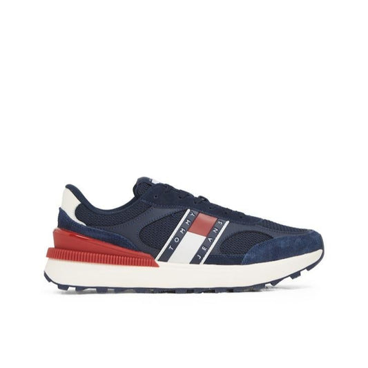 Monogram Technical Low Top Runner Sneakers