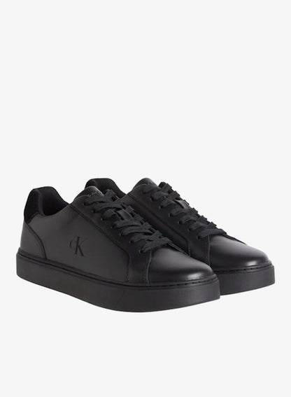 Classic Leather Lace-Up Sneakers