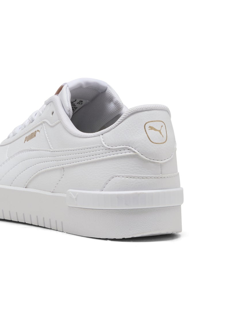 Jola Womens White Sneakers