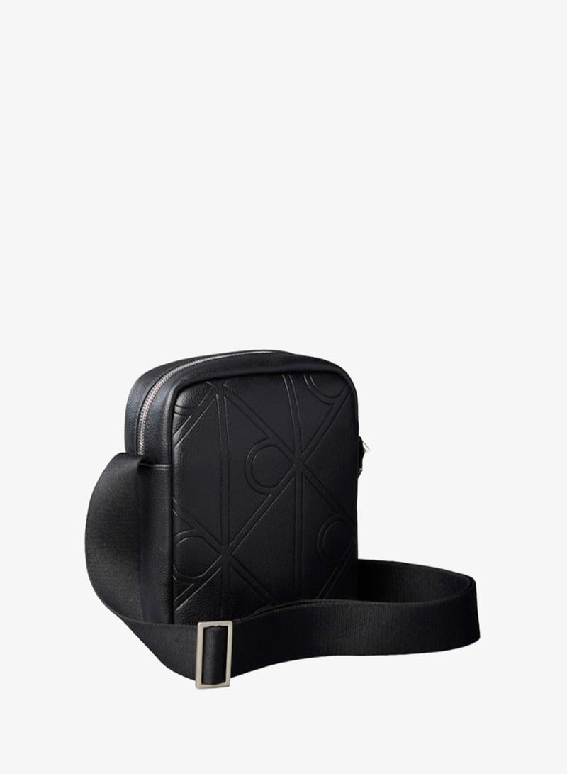 Emblem AOP Embossed Reporter
