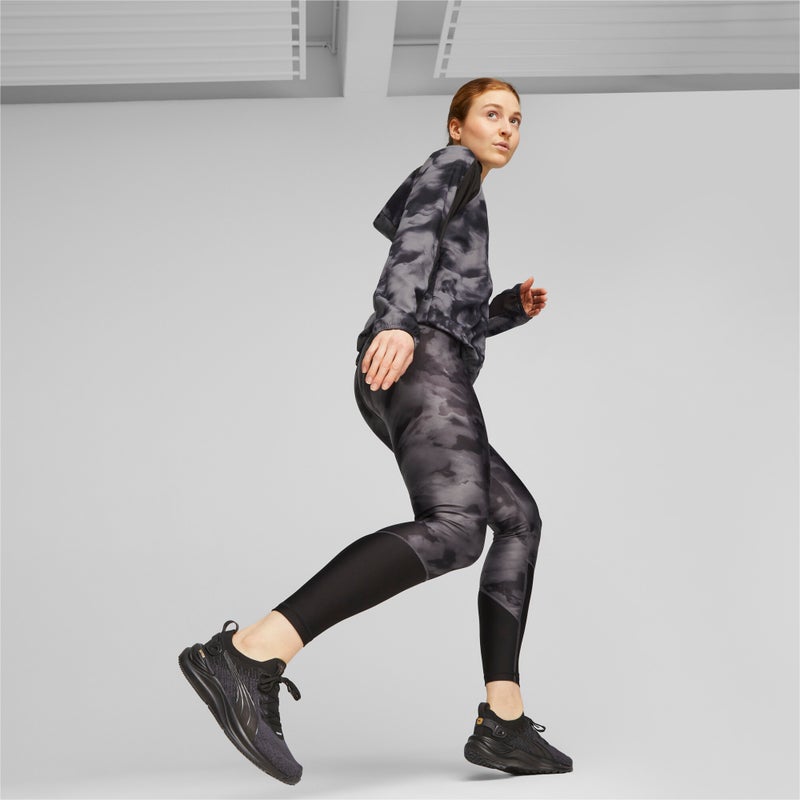 Electrify NITRO 3 Womens Black Knit Running Shoes