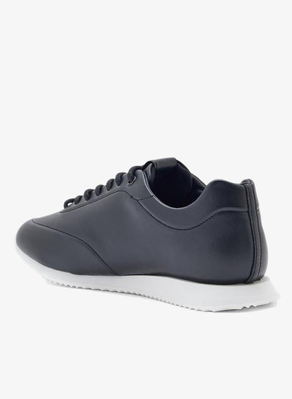 LACE UP LEATHER RUNNER TRAINERS