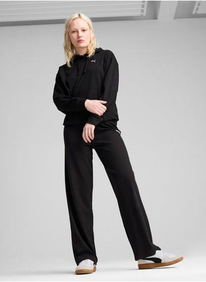 Essential Elevated Ribbed Hoodie