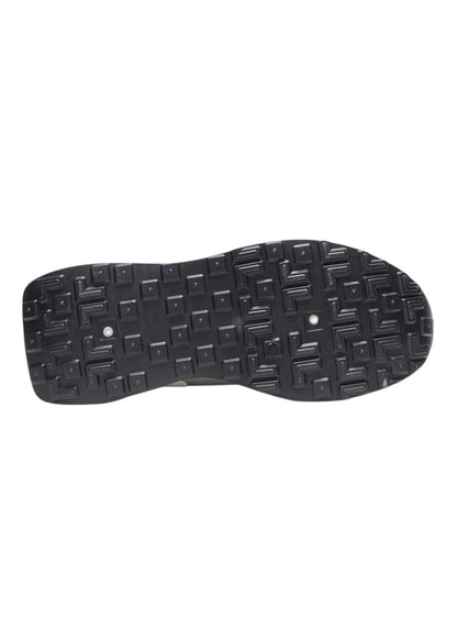 Women's White and Grey Low-Top Sneakers - Lightweight with White Sole, Comfortable Casual Shoes