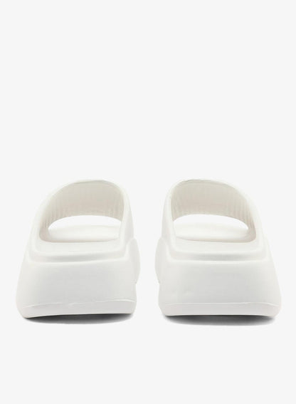 Women's White Slides - Stylish Perfect for Casual Outfit