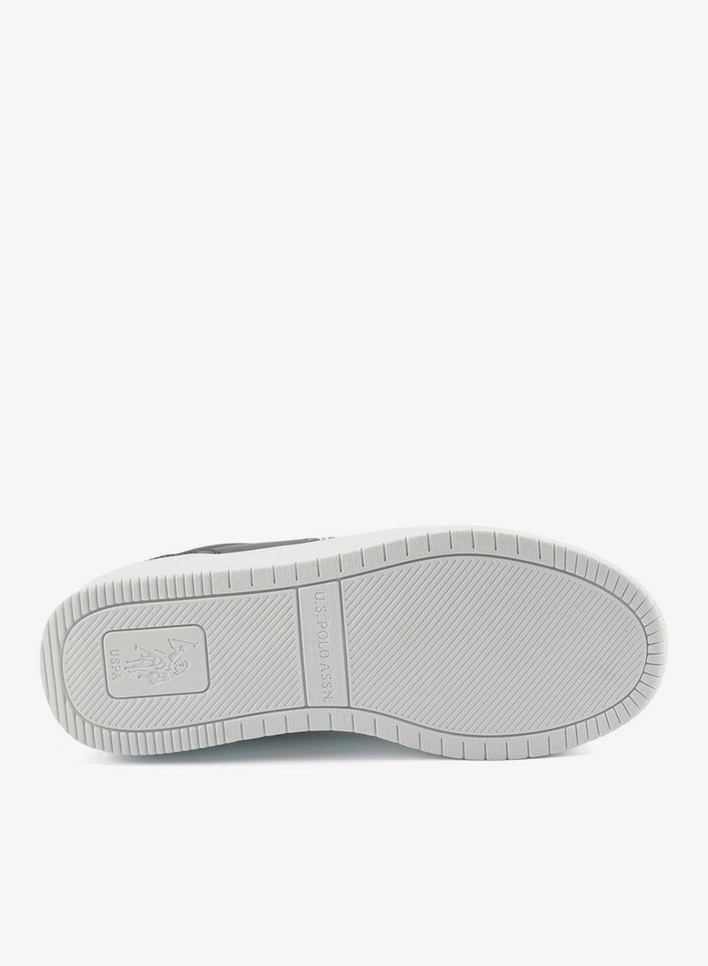 Men's Black Classic Low-Top Sneakers with Iconic Branding for a Clean Look Shoes