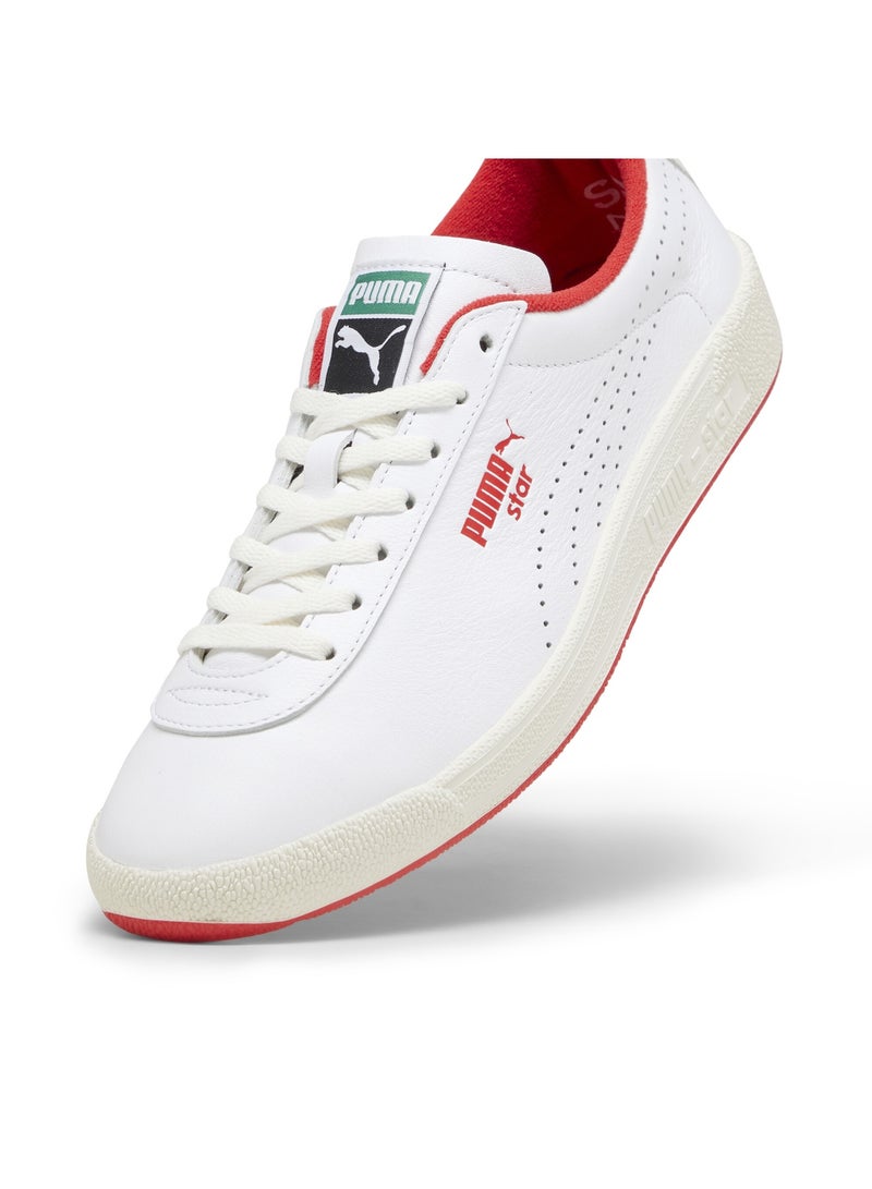 Star Strawberries & Cream Mens White Sneakers