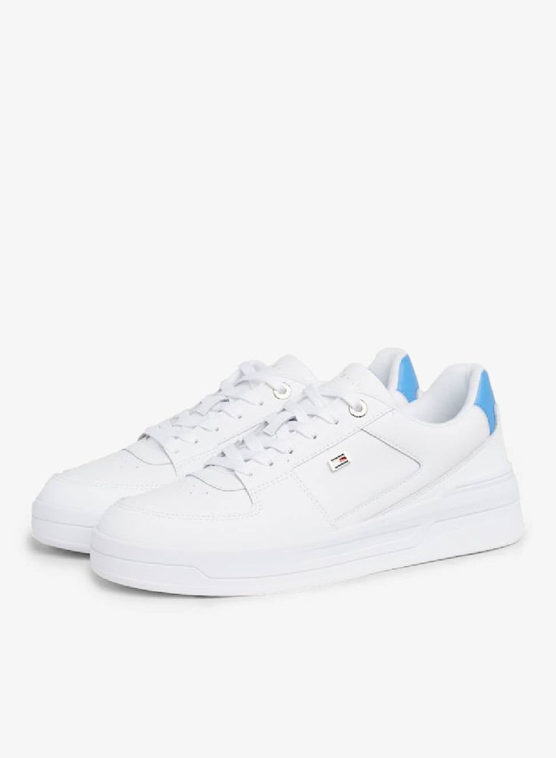 Enamel Flag Basketball Low-Top Sneakers