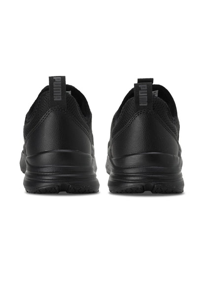 Wired Rapid Unisex Black Sneakers
