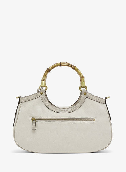 Zabry Large Bamboo Satchel Bag