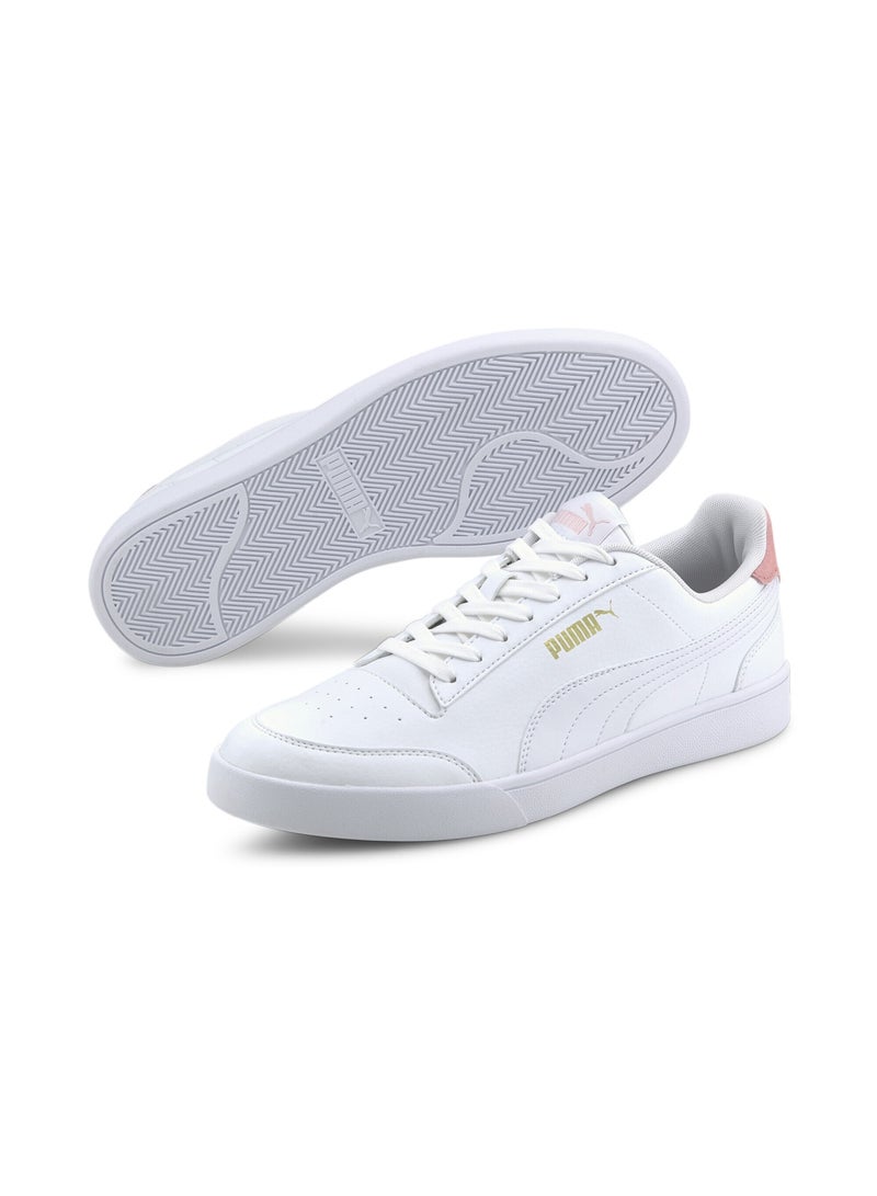 Shuffle Unisex White Trainers
