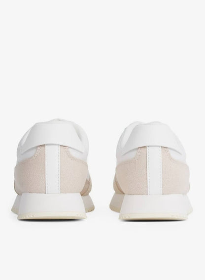 Retro Low Lace Up Canvas Runner Sneakers