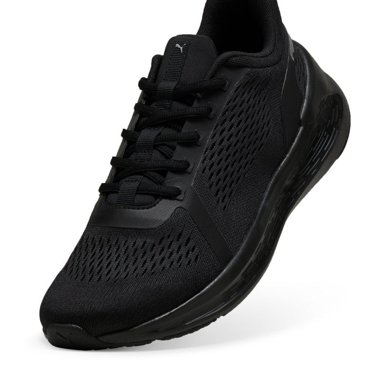 SOFTRIDE Symmetry Unisex Black Running Shoes