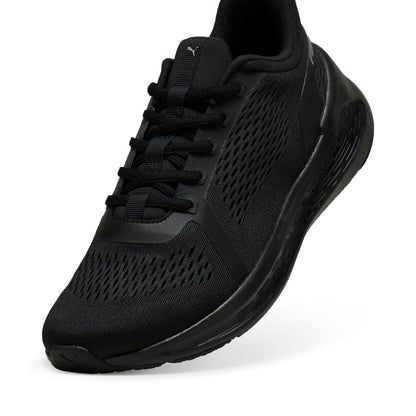 SOFTRIDE Symmetry Unisex Black Running Shoes