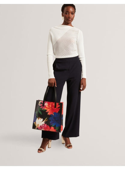 PRINTED DAHLIA LARGE ICON BAG