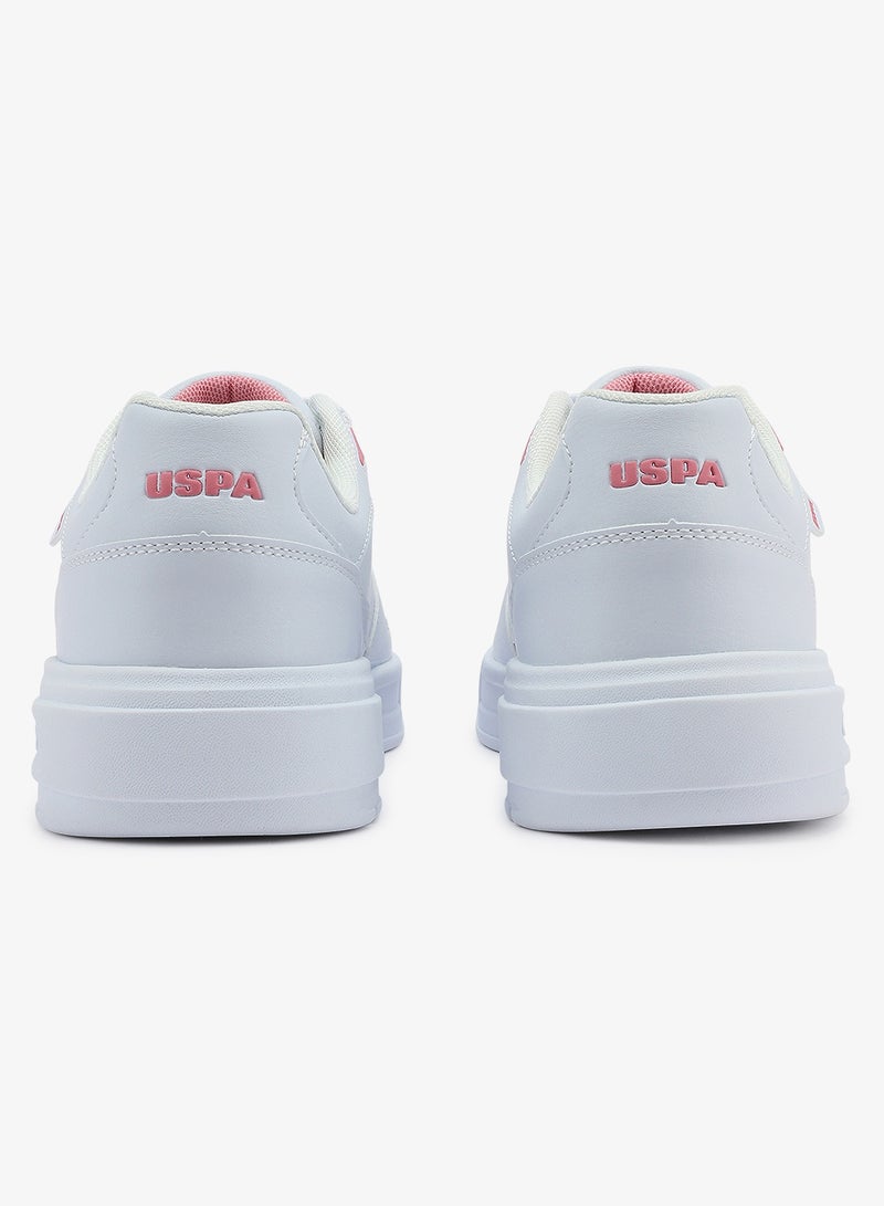 Women's  White Low-Top Sneakers - Style that Moves, Comfort Shoes that Lasts