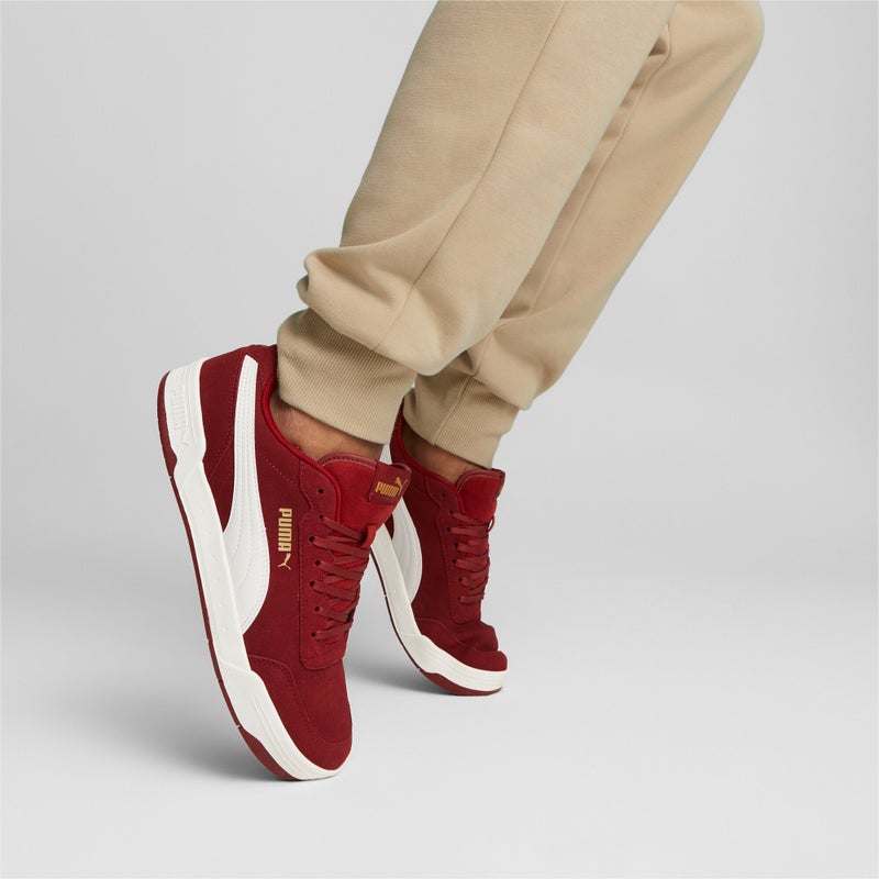 Caracal Suede Unisex Red Sneakers